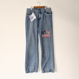 Custom Upcycled High Rise Jeans